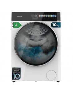 Cecotec Bolero DressCode 10900 Autodose Inverter FullColor A Lavadora de Carga Frontal con Autodosis - Capacidad 10kg -