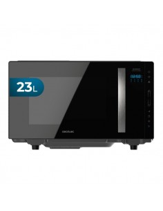 Cecotec GrandHeat 2300 Flatbed Touch Microondas sin Plato - 800W - Capacidad 23L - Panel Tactil - 8 Funciones Preconfiguradas
