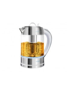 Cecotec ThermoSense 370 Clear Hervidor de Agua de 1.7L - 2200W - Libre de BPA - Base 360Â-Independiente - Luz LED -