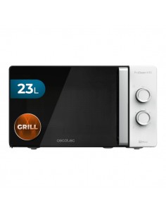 Cecotec Proclean 4110 Microondas - 1280W - Capacidad 23L - Revestimiento Repelente de Suciedad - Tecnologia 3Dwave Envolvente