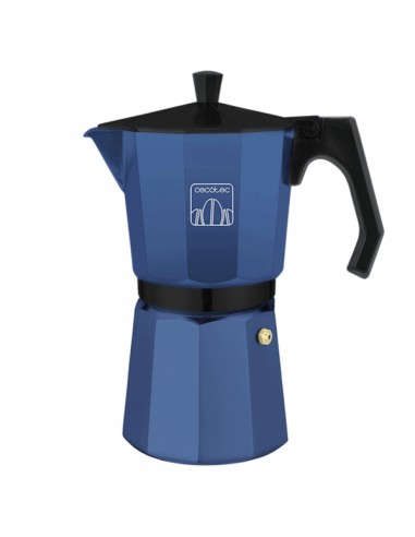 Cecotec Mokclassic 300 Cafetera Italiana para 3 Tazas - Aluminio Fundido - Apta para Gas-Electrica y Vitro - Facil de