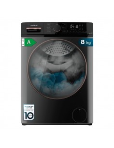 Cecotec Bolero DressCode 8610 Inverter Steel A Lavadora de Carga Frontal - Capacidad 8kg - Velocidad 1400rpm - Motor Inverter