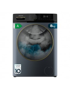 Cecotec Bolero DressCode 8610 Inverter Titanium A Lavadora de Carga Frontal - Capacidad 8kg - Velocidad 1400rpm - Motor