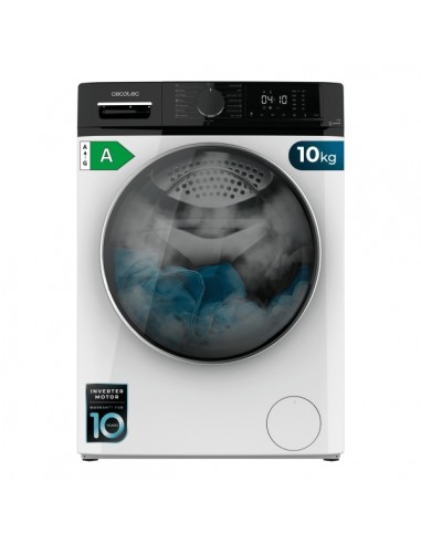 Cecotec Bolero DressCode 10610 Inverter A Lavadora de Carga Frontal - Capacidad 10kg - Velocidad 1400rpm - Seguro Infantil -