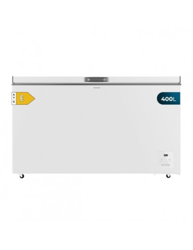 Cecotec Bolero CoolMarket Chest 400 white E Congelador Horizontal Convertible - Capacidad 400L - Temperatura Regulable -