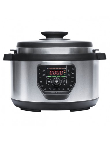Cecotech Ovall Olla GM Programable - 1000W - Capacidad 8L - Programable 24H - Cocina Inteligente - Tapa Advance Segura - 19