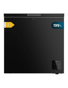 Cecotec Bolero CoolMarket Chest 199 Black E Congelador Horizontal Convertible - Capacidad 199L - Temperatura Regulable -