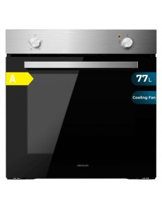 Cecotec Bolero Hexa C126000 Inox A Horno Convencional Integrable - Potencia 2800W - Capacidad 77L - Temperatura Regulable -