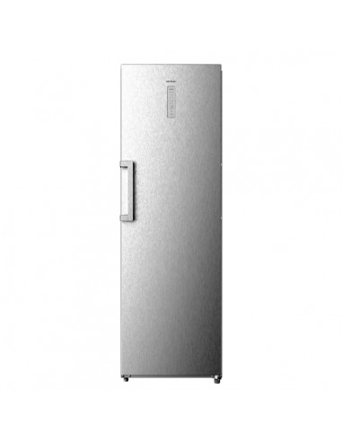 Cecotec Bolero CoolMarket 1D 360 Inox Frigorifico Una Puerta - Capacidad 362L - Temperatura Regulable - Cajon para Carne y