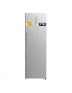 Cecotec Congelador Bolero CoolMarket UF 273 Inox Congelador Vertical Convertible - Capacidad 273L - Total No Frost - 41dB -