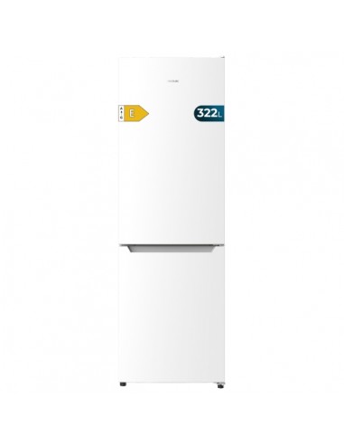 Cecotec Bolero CoolMarket Combi 322 White E Frigorifico Combi - Capacidad 322L - Temperatura Regulable - Cajon para Carne y