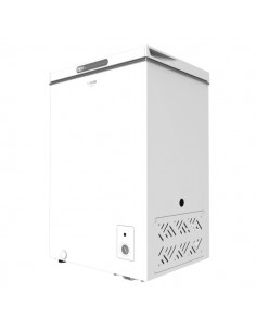 Cecotec Congelador Bolero CoolMarket Chest 99 white E Mini Congelador Horizontal Convertible - Capacidad 99L - Cesta Interior