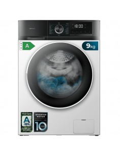 Cecotec Bolero DressCode 9500 Inverter A Lavadora de Carga Frontal - Capacidad 9kg - Velocidad 1400rpm - Seguro Infantil -