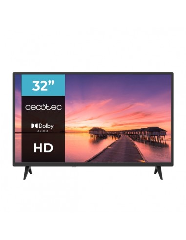 Cecotec 0 Series 0032 Televisor Smart TV de 32" LED con Resolucion HD - Sonido Dolby - Memoria Flash - Conexiones HDMI y USB