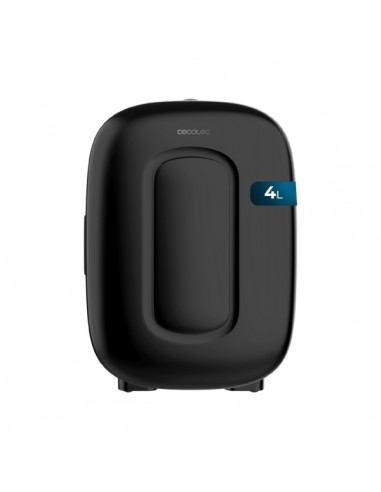 Cecotec Bolero MiniCooling 4L Bora Black Mini Frigorifico Portatil - Capacidad 4L - 12V 220V - Temperatura Regulable - Enfria