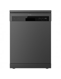 Cecotec Bolero Aguazero 6200 Dark D Lavavajillas de 60cm - 14 Cubiertos - Temperatura Regulable - Bandeja para Cubiertos - 6