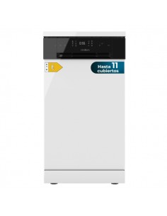 Cecotec Bolero Aguazero 4201 E Lavavajillas de 45cm - 11 Cubiertos - Temperatura Regulable - 6 Programas - Bandeja para