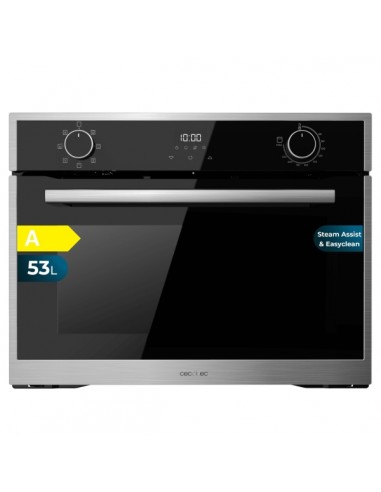 Cecotec Bolero Hexa M224500 Edge A Horno Multifuncion Integrable - Potencia 2600W - Capacidad 53L - Temperatura Regulable -