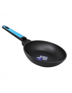 Cecotec Polka Platinum Thunder Sarten de Aluminio Forjado de 22cm - Revestimiento Teflon Antiadherente - Apto para