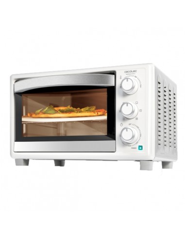 Cecotec Bake and Toast 2600 White 4Pizza Horno de Sobremesa - Potencia 1500W - Capacidad 26L - Temperatura Regulable - 6