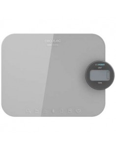 Cecotec Cook Control 10300 EcoPower Nutrition Bascula de Cocina - Funciona sin Pilas - Precision de 1gr - Peso Max. 8kg -