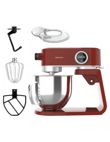 Cecotec Twist and Fusion 4000 Luxury Batidora Amasadora - 800W - Movimiento Planetario - Bol de Acero de 5.2L - 8 Velocidades