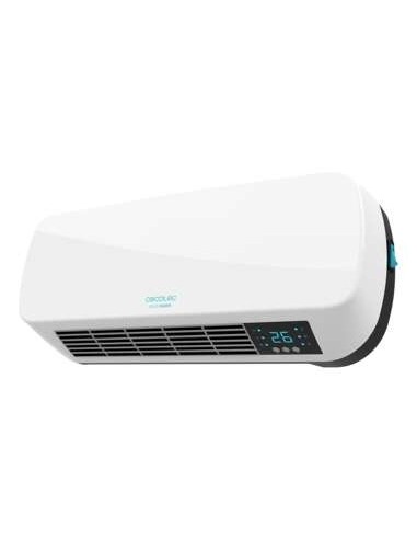 Cecotec Ready Warm 5200 Box Ceramic Calefactor Ceramico de Pared Bajo Consumo 2000W - Pantalla Digital - IPX2 - Temporizador