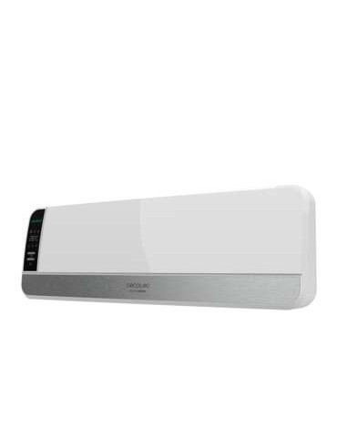 Cecotec Ready Warm 5250 Swing Box Ceramic Calefactor Ceramico de Pared Bajo Consumo 2000W - Oscilacion - Pantalla LED - IPX2