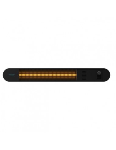 Cecotec Ready Warm 8600 Power Gold Calefactor Halogeno de Radiacion Infrarroja Exterior 2000W - Colocacion en Pared - IP55 -