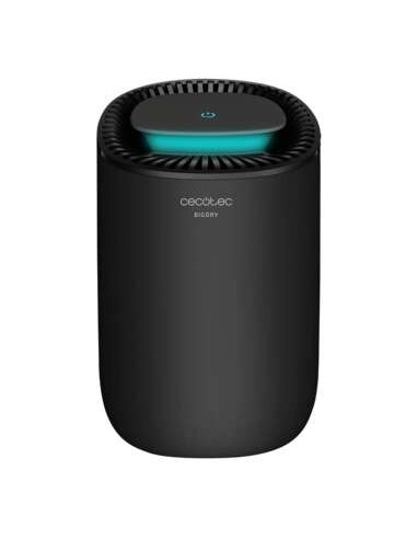 Cecotec BigDry 2000 Light Black Deshumidificador - Bajo Consumo 23W - 300 ml Dia - Deposito Extraible de 0 6L - Cobertura