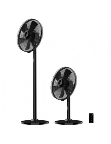 Cecotec EnergySilence 555 2in1 Smart XL Ventilador de Pie y Sobremesa con 5 Aspas - 55W - Diametro de 40cm - Control Remoto