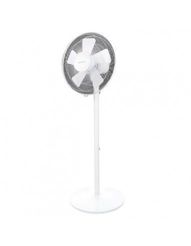 Cecotec EnergySilence 535 Ventilador de Pie y Sobremesa con 5 Aspas - Potencia de 40W - Diametro de 40cm - 3 Velocidades -