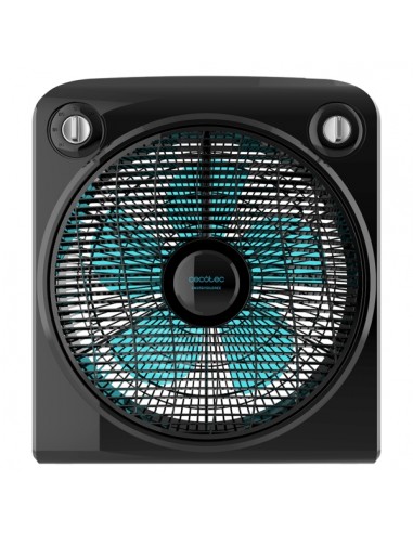 Cecotec EnergySilence 6000 Power Box Ventilador de Suelo con 5 Aspas - 50W - Silencioso - Multidireccional - Temporizador - 3