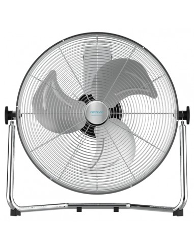Cecotec EnergySilence 4300 Pro Ventilador Industrial de Suelo con 3 Aspas Metalicas - 110W - Silencioso - 3 Velocidades -