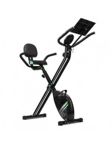 Cecotec X-Bike Pro Bicicleta Estatica Plegable - LCD - 8 Niveles - Resistencia Magnetica - Respaldo y Manillar Ajustables -
