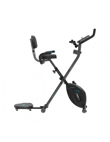 Cecotec DrumFit X-Bike 3000 Neo Pro Bicicleta Estatica Plegable - Pantalla LCD - Sillin Acolchado y Respaldo - Soporte para