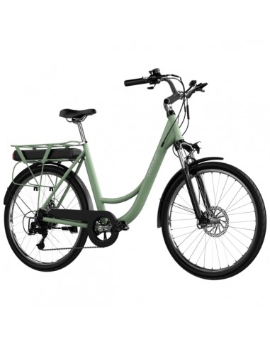 Cecotec City Bicicleta Electrica de 28" - Potencia de 468Wh - Autonomia de 80km - Doble Freno de Disco - Suspension Delantera