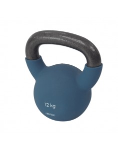 Cecotec Drumfit KettleBell 12000 Neo Pesa Rusa de 12kg - Recubrimiento de Neopreno - Hierro Fundido - Agarre Ergonomico -