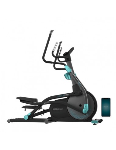 Cecotec Drumfit Elliptical 10000 Motor Pro Bicicleta Eliptica - Pantalla LCD - Resistencia Magnetica - App Kinomap - Plegable