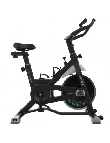 Cecotec Drumfit Indoor 13000 Race Bicileta Estatica - Pantalla LCD - Volante de 13kg - Sillin Regulable - Resistencia