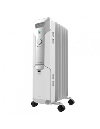 Cecotec Ready Warm 5000 Space Radiador de Aceite con 5 Modulos de 150x580mm - 1000W - Calienta hasta 12m2 - 3 Niveles de