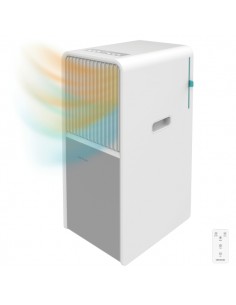 Cecotec ForceClima 9450 Aire Acondicionado Portatil - 2250 Frigorias - 9000 BTU - Cobertura 25m2 - Bomba de Calor - Mando a