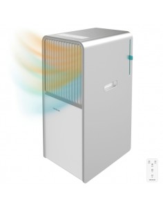 Cecotec ForceClima 1265 Aire Acondicionado Portatil - 3000 Frigorias - Capacidad 12000 BTU - Bomba de Calor - Cobertura hasta