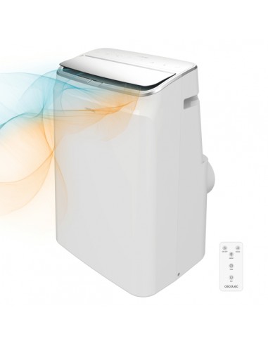Cecotec ForceClima 1260 Aire Acondicionado Portatil - 1350W - 3000 Frigorias - 12000 BTU - Bomba de Calor - Silencioso -