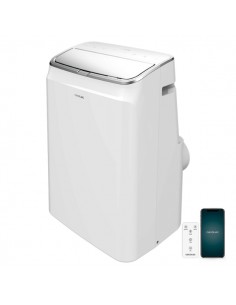 Cecotec ForceClima 1280 Aire Acondicionado Portatil - 1340W - 3000 Frigorias - 12000 BTU - Bomba de Calor - Control Wi-Fi -