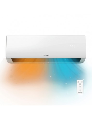Cecotec AirClima 9000 Aire Acondicionado Split - 2250 Frigorias - Capacidad 9000 BTU - Bomba de Calor - Sistema Inverter -