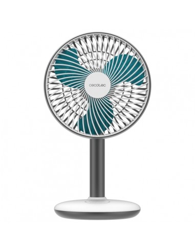 Cecotec EnergySilence 4000 Portable Desk Ventilador de Sobremesa Inalabrico - 4000mAh - Tactil - 4 Velocidades - Inclinacion
