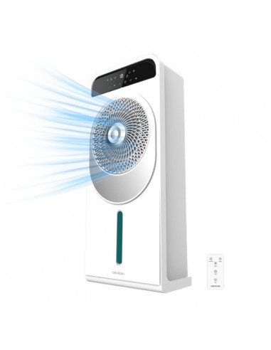 Cecotec EnergySilence 5000 Cool Wave Climatizador de 5L - 28W - Control Remoto y Pantalla LED - 12 Velocidades - Oscilacion