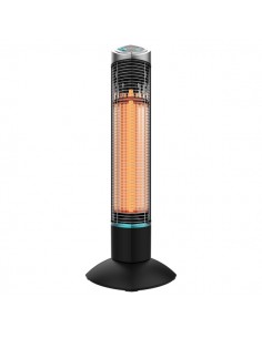 Cecotec ReadyWarm 1000 Power Tower Estufa Halogena de Torre para Exterior - 1000W - Proteccion IP55 - Oscilacion 90Â-- 2