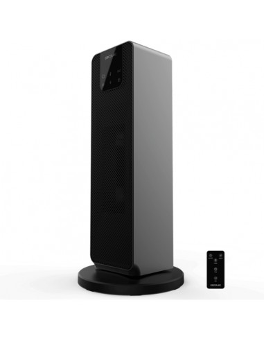 Cecotec ReadyWarm 2000 Max Ceramic Rotate Smart Calefactor Ceramico de Torre - 2000W - Pantalla Digital Tactil - Oscilante -